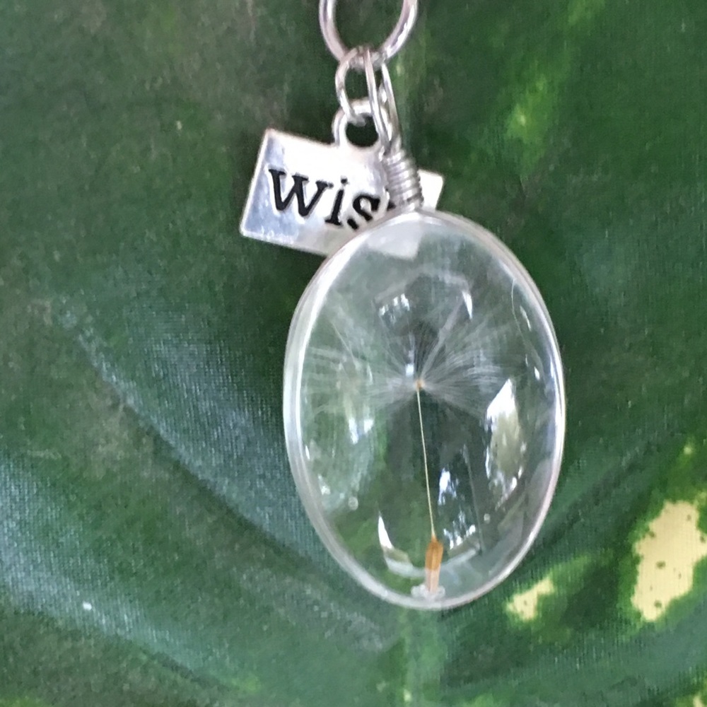 Keychain 💕 DANDELION seed  - Make a Wish - Picture 6 of 7